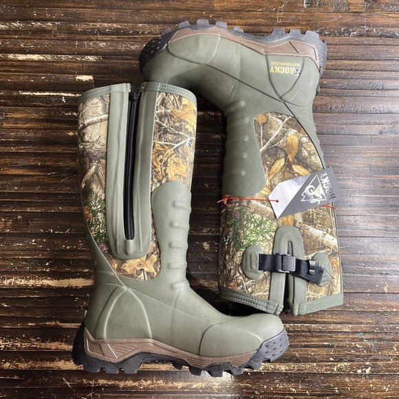 Rocky Sport Pro Rubber Outdoor Boot Men’s Size 7 RKS0383 - Picture 3 of 9